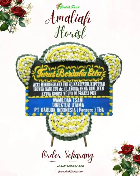 Papan Bunga Duka pagaden